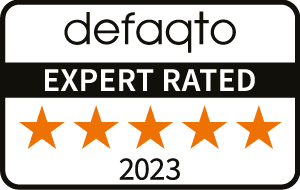 <h2>This product has been rated 5 Star by Defaqto &nbsp; &nbsp;&nbsp;</h2>