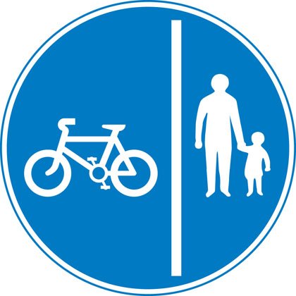 Segregated route