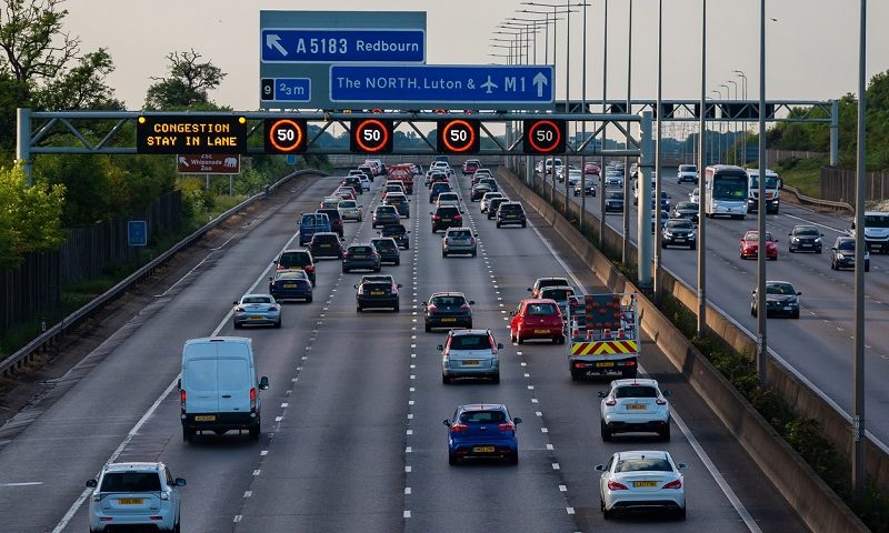 You could be fined £100 for ignoring closed lanes