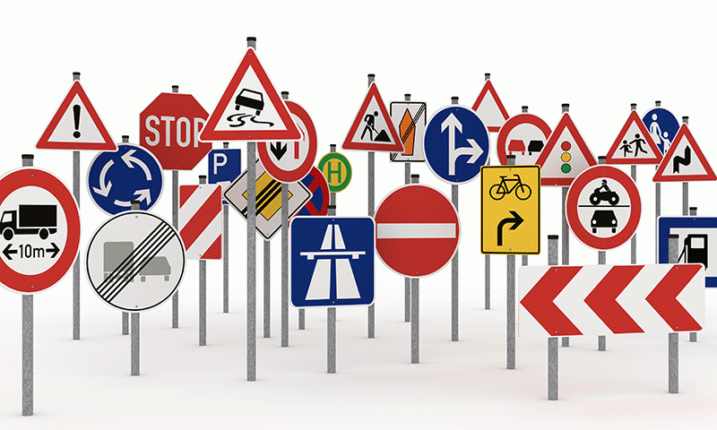 Confusing road signs causing havoc
